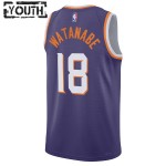 Maillot NBA Phoenix Suns Yuta Watanabe Nike 2023-24 Icon Edition Violet Swingman - Enfant